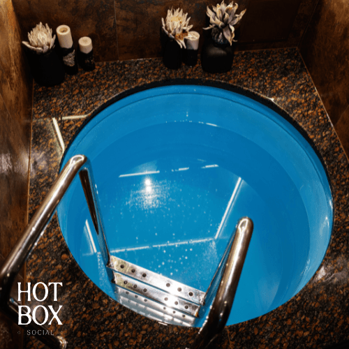 Cold plunge at HOTBOX Social